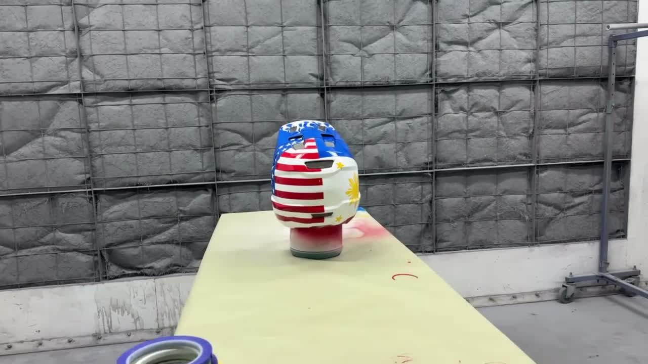 Video — custom paint process