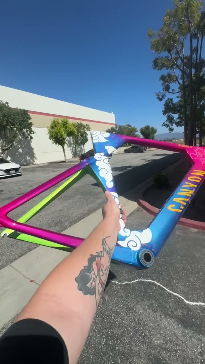 Video — custom paint process