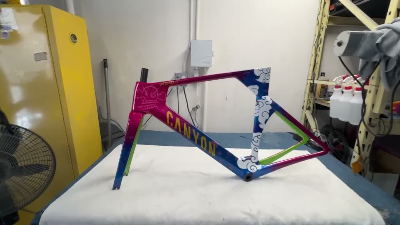 Video — custom paint process