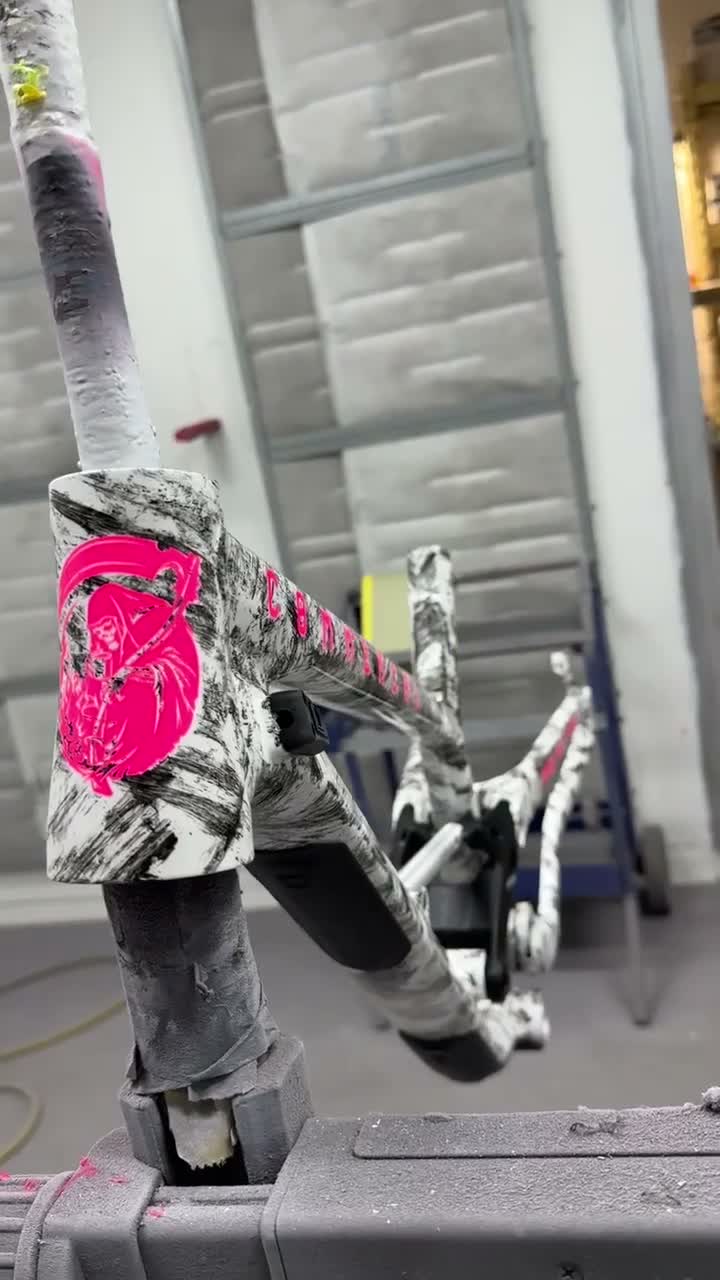 Video — custom paint process