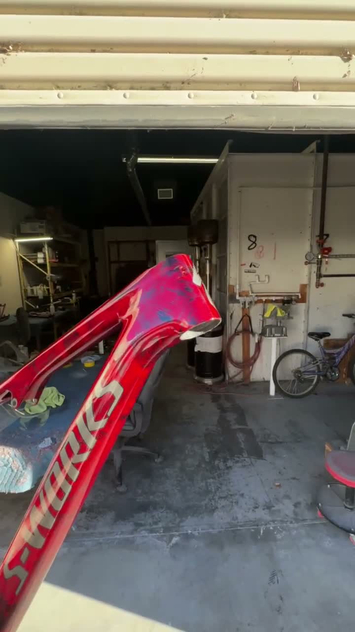 Video — custom paint process